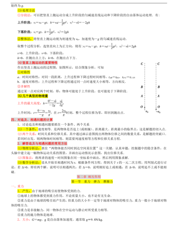 2026高中物理基本知识点梳理总结（概念要点）-新知学习资料网