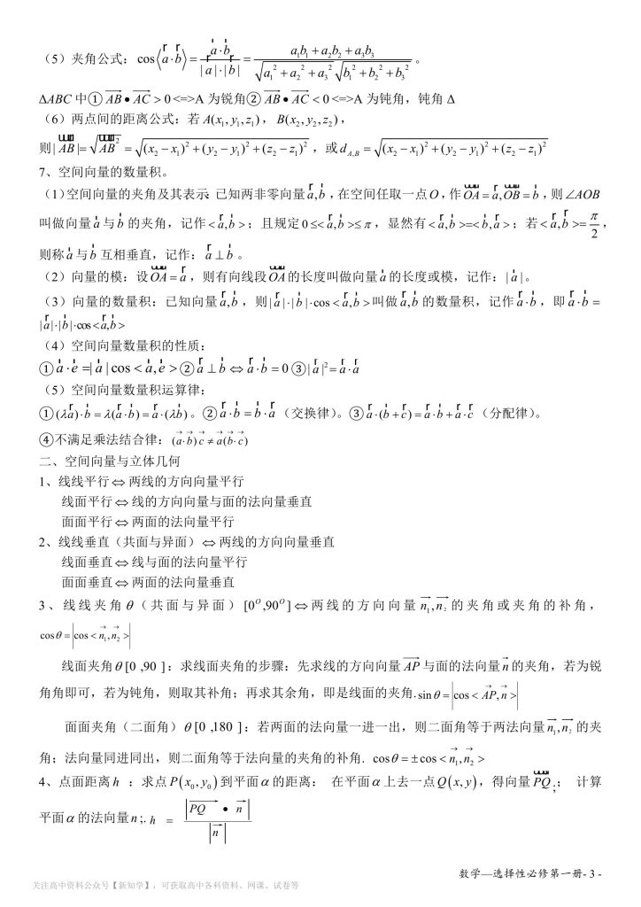 图片[4]-2026【高中新教材知识点梳理】数学-新知学习资料网